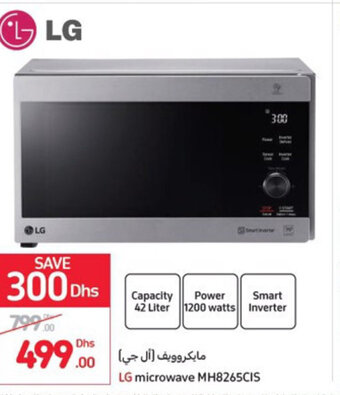Carrefour Lg microwave mh8265cis offer
