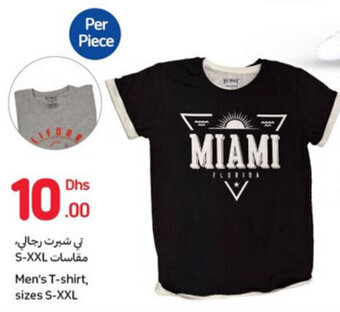 Carrefour Men's t-shirt sizes s-xxl (per piece) offer