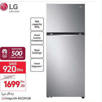 Carrefour Lg fridge gn-b522plgb offer