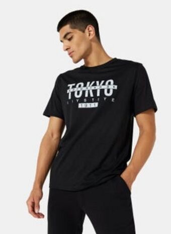 Noon Tokyo slogan crew neck t-shirt offer
