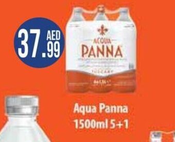 Almaya supermarket Aqua Panna 1500ml 5+1 offer