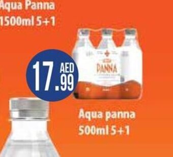 Almaya supermarket Aqua Panna 500ml 5+1 offer