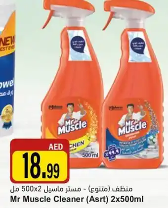 Almaya supermarket Mr Muscle Cleaner Asrt 2x500ml offer