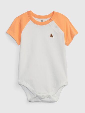 GAP Baby 100% organic cotton raglan bodysuit offer