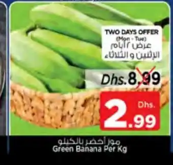 Nesto Green banana per kg offer