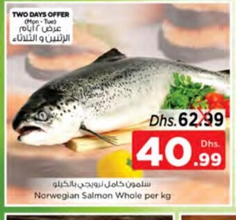 Nesto Salmon whole per kg offer