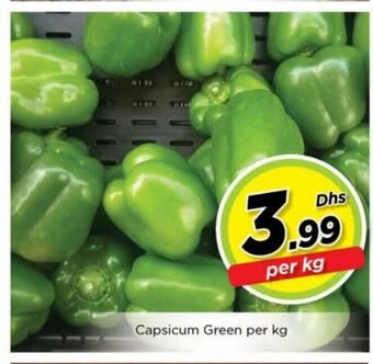 Nesto Capsicum green per kg offer