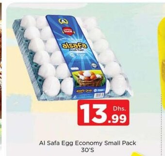 Nesto Al safa egg economy small pack 30's offer