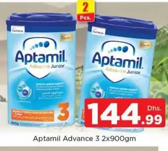 Aptamil advance 3 2 x 900gm