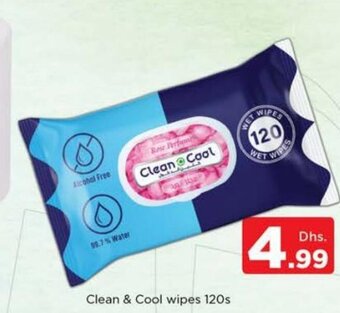 Nesto Clean & cool wipes 120s offer