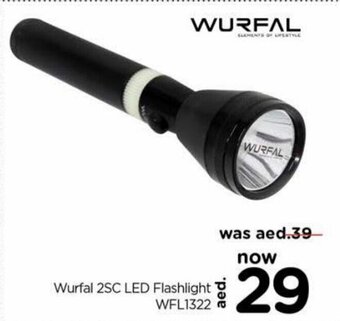 Nesto Wurfal 2SC LED flashlight WFL1322 offer