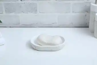 Pan evan soap dish grey