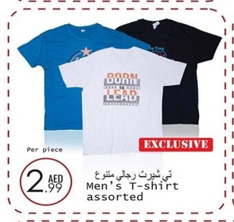 Wear Mart Men's t-shirt assorted per piece offer