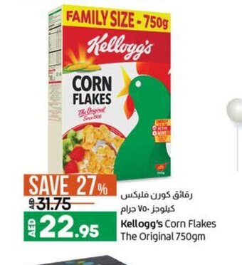 Lulu Hypermarket Kellogg's corn flakes the original 750gm offer