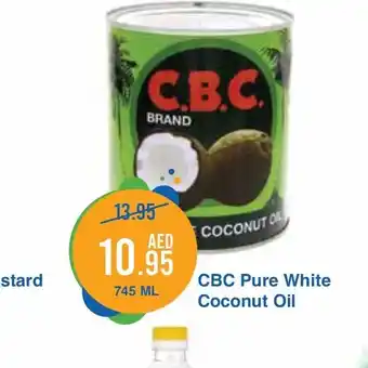 West Zone Supermarket CBC pure white coconut oil 745ml offer