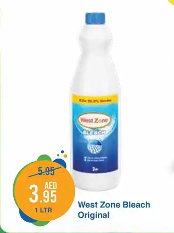 West Zone Supermarket Bleach original 1ltr offer