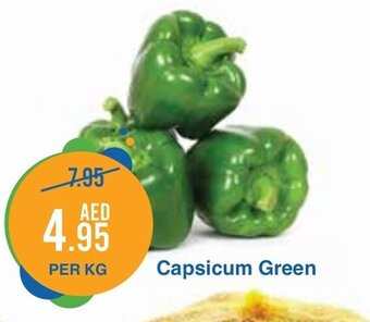 West Zone Supermarket Capsicum green per kg offer
