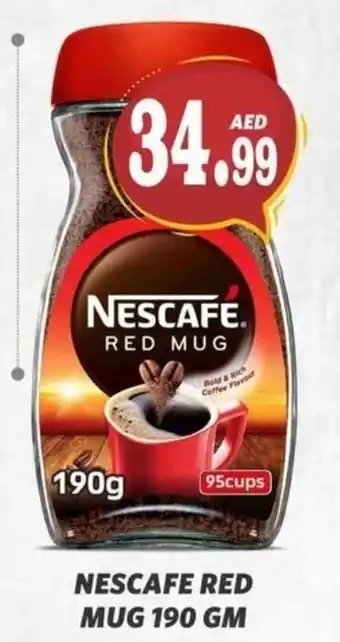 Haram Al Madeena Nescafe Red Mug 190gm offer