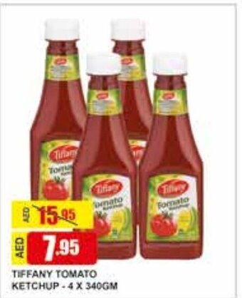 Safeer Market Tiffany Tomato Ketchup 4 x 340gm offer