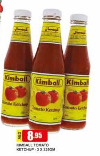 Safeer Market Kimball Tomato Ketchup 3 x 325gm offer