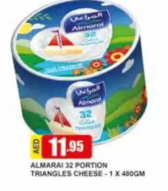 Safeer Market Almarai 32 Portion Triangles Cheese 1 x 480gm offer