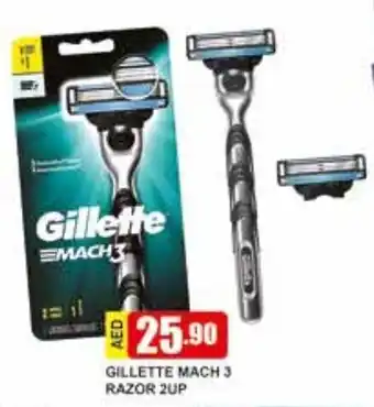 Safeer Market Gilette Mach 3 Razor 2Up offer