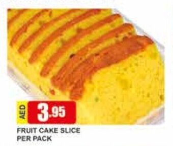 Safeer Market Fruit cake slice per pack offer