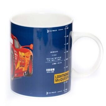 Lulu Hypermarket Cars disney cars lightning mcqueen ceramic coffee mug, 11 ounces, 8x9.5 cm, multicolored, tc 4247-18 offer