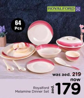 Nesto Royalford Melamine Dinner Set offer