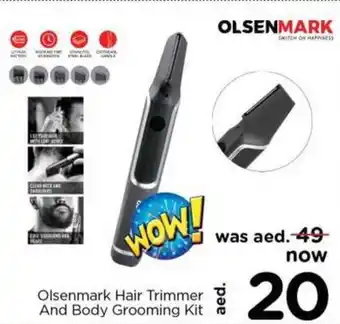Nesto Olsenmark Hair Trimmer And Body Grooming Kit offer