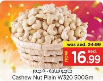 Nesto Cashew Nut Plain W320 500Gm offer
