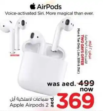 Nesto Apple Airpods 2 offer