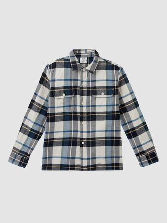 GAP Teen 100% organic cotton flannel shirt offer