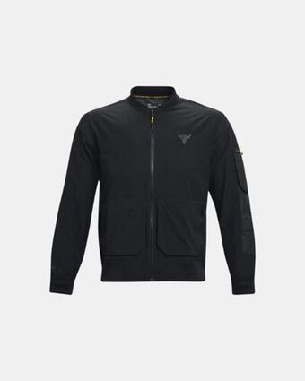 Under Armour Men's project rock bomber jacket offer
