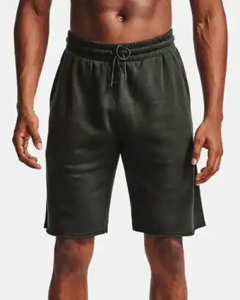 Under Armour Men's project rock charged cotton® fleece shorts offer