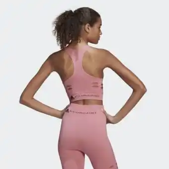 Adidas Adidas by stella mccartney truepurpose yoga knit crop top offer
