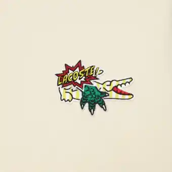 Lacoste Men's lacoste holiday badge organic cotton sweatshirt offer