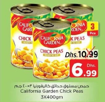 Nesto California Garden Chick Peas 3X400gm offer