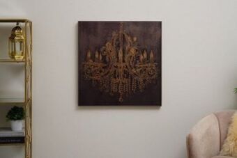 PAN Emirates Pan bright frame canvas multi 82x82cm offer