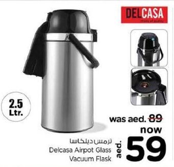 Nesto Delcasa Airpot Glass Vacuum Flask offer
