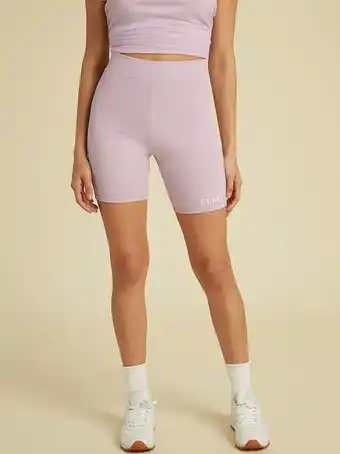 Logo biker shorts