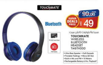 KM Trading Touchmate Wireless Bluetooth Headset TMBTH500 offer