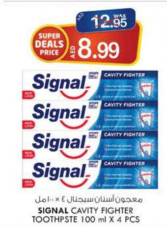 KM Trading Signal Cavity Fighter Toothpaste 100 ml X 4 pcs offer