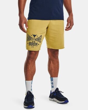 Under Armour Men's project rock terry shorts offer