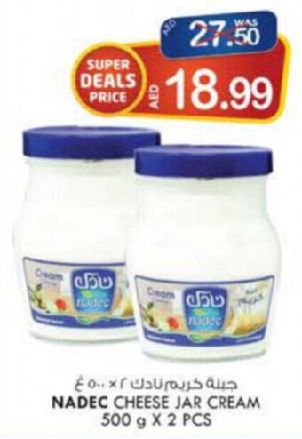 KM Trading Nadec Cheese Jar Cream 500gx2pcs offer