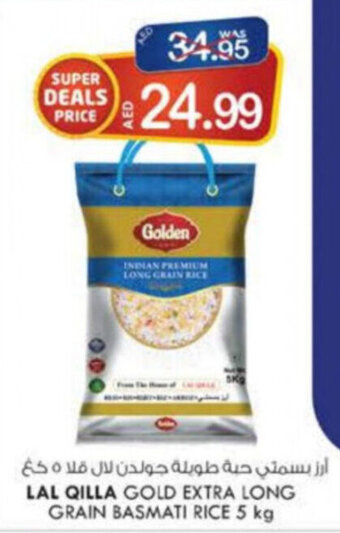 KM Trading Lal Qilla Gold Extra Long Grain Basmati Rice 5 kg offer