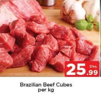 Nesto Brazilian Beef Cubes per kg offer