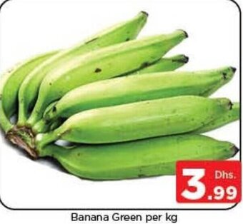 Nesto Banana Green per kg offer