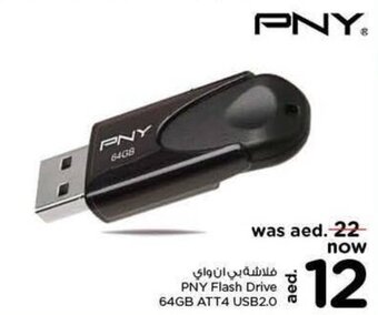 Nesto PNY Flash Drive 64GB ATT4 USB2.0 offer