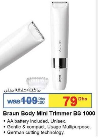 Nesto Braun Body Mini Trimmer BS 1000 offer